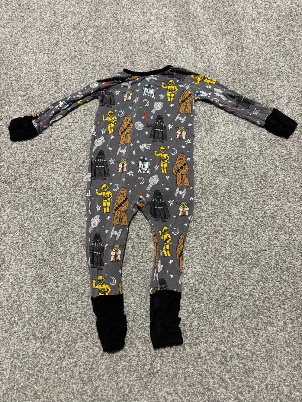 Little Sleepies - Star Wars May the Force be with You Zippy (6-12 mo)